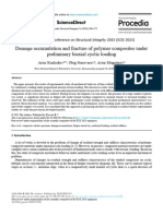 Damage Accumulation and Fracture of Polymer Composites Under Preliminary Biaxial Cyclic Loading