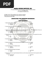 Ref - Agricultural Processing - ABE - Handout