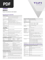 8800sx Equipo de Pruebas de Radio Digital Es Hojas de Especificaciones Es