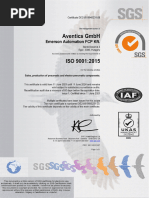 Certificate Emerson Automation FCP KFT Iso 9001 en 8983636