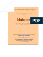 Gaudefroy Demombynes Mahomet