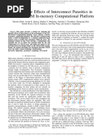 Analyzing The Effects of Interconnect Parasitics I