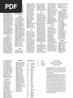 Shaw Bible Reading Schedule