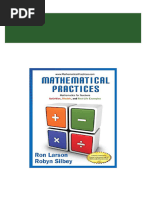 Get (Ebook PDF) Mathematical Practices, Mathematics For Teachers: Activities, Models, and Real-Life Examples PDF Ebook With Full Chapters Now