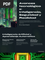 Avances Tecnologicos Inteligencia Seguridad y Realidad