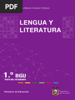 1 BGU - Lengua y Literatura - Texto Del Estudiante