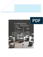 Full Download Corporate Finance 4th Edition Ehrhardt Test Bank PDF