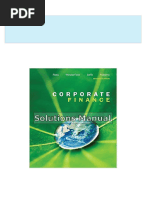 Corporate Finance Canadian 7th Edition Jaffe Solutions Manual All Chapter Instant Download