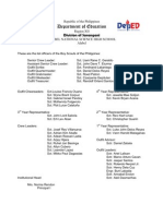 BSP List of Officers