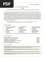 CDI CARW Electrical Engineer Sample Resume