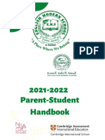 2021-2022 Parent & Student Handbook EMSW