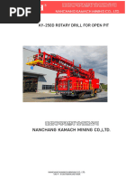 KY-250D Blasthole Rotary Drilling Rig - Diesel Drive