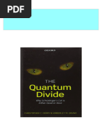 Complete Download The Quantum Divide Why Schrodinger S Cat Is Either Dead or Alive 1st Edition Christopher C. Gerry PDF All Chapters