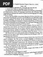 ELT QUESTIONS Calcutta University