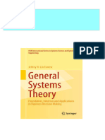 General Systems Theory: Foundation, Intuition and Applications in Business Decision Making Jeffrey Yi-Lin Forrest