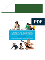 Full Download (Ebook PDF) Child and Adolescent Development in Your Classroom, Topical Approach 3rd Edition PDF