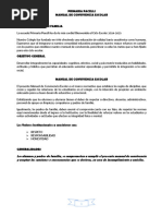 Manual de Convivencia Escolar 2024-2025.