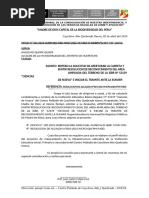 Oficio 22 - 2024 Reitero Solicitar La Apertura de Carpeta y Emitir Resolucion de Reconocimiento Del Area Ampliada de La Institucion Educativa