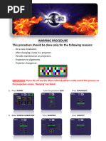 Darkride Warping Procedure