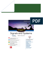 Get Schaum's Outline of Signals and Systems (4th Edition) Hwei P. Hsu - Ebook PDF PDF Ebook With Full Chapters Now