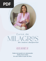 Curso Milagros Clase 1