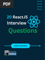 ReactJS Interview Questions