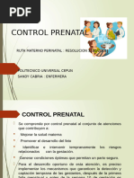 Control Prenatal