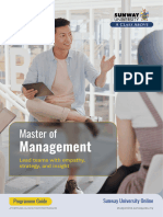 Master of Management Programme Guide