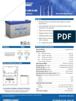 Bateria PowerSonic PS121000