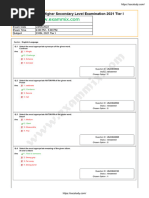 SSC CHSL Tier 1 Question Paper 24-5-2022 All Shift in Hindi Sscstudy