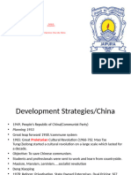 Development Experiences, China, India, Pakistan