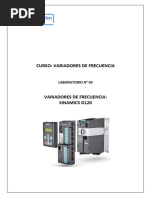 Configuracion VFD - G120