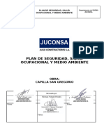 Plan de Seguridad y Salud Ocupacional Capilla San Gregorio.1