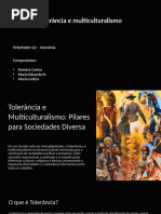 Tolerancia e Multiculturalismo Pilares para Sociedades Diversas