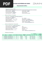 Factura Electrónica de Venta: Representación Gráfica