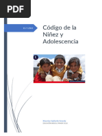 Informe - Código de La Niñez y Adolescencia