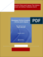 Instant Download Russian Policy Towards China and Japan The Yeltsin and Putin Periods 1st Edition Natasha Kuhrt PDF All Chapter