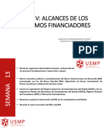 5.unidad V Alcances de Los Organismos Financiadores (Semana 13 y Semana 14)