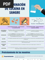 Determinación de Cocaína en Sangre