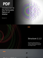 Structure 1.1 2 - Introduction To The Particulate Nature of Matter SL HL