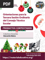 Productos Contestados 3 Era Sesión CTEDocentes ME