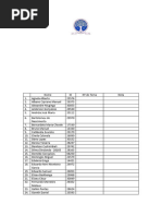 Frequência Automação - Lista de Alunos