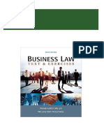 Instant Download (Ebook PDF) Business Law: Text & Exercises 9th Edition by Roger LeRoy PDF All Chapter