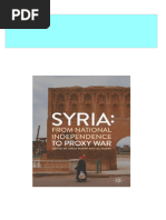 Syria: From National Independence To Proxy War Linda Matar 2024 Scribd Download