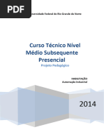 013.curso Técnico em Automação Industrial-Subsequente 2014.1