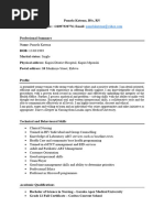 Curriculum Vitae - Pamela Katema