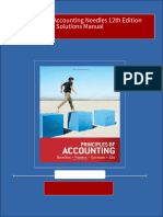 Get Principles of Accounting Needles 12th Edition Solutions Manual Free All Chapters Available