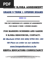 Eng Grade 9 Term 1 Opener Exams s1&2