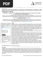 Spine3d and Its Reliability in Evalution of Deformity in Patients With Idiopathic Scoliolic