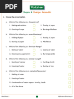 K1 Worksheet